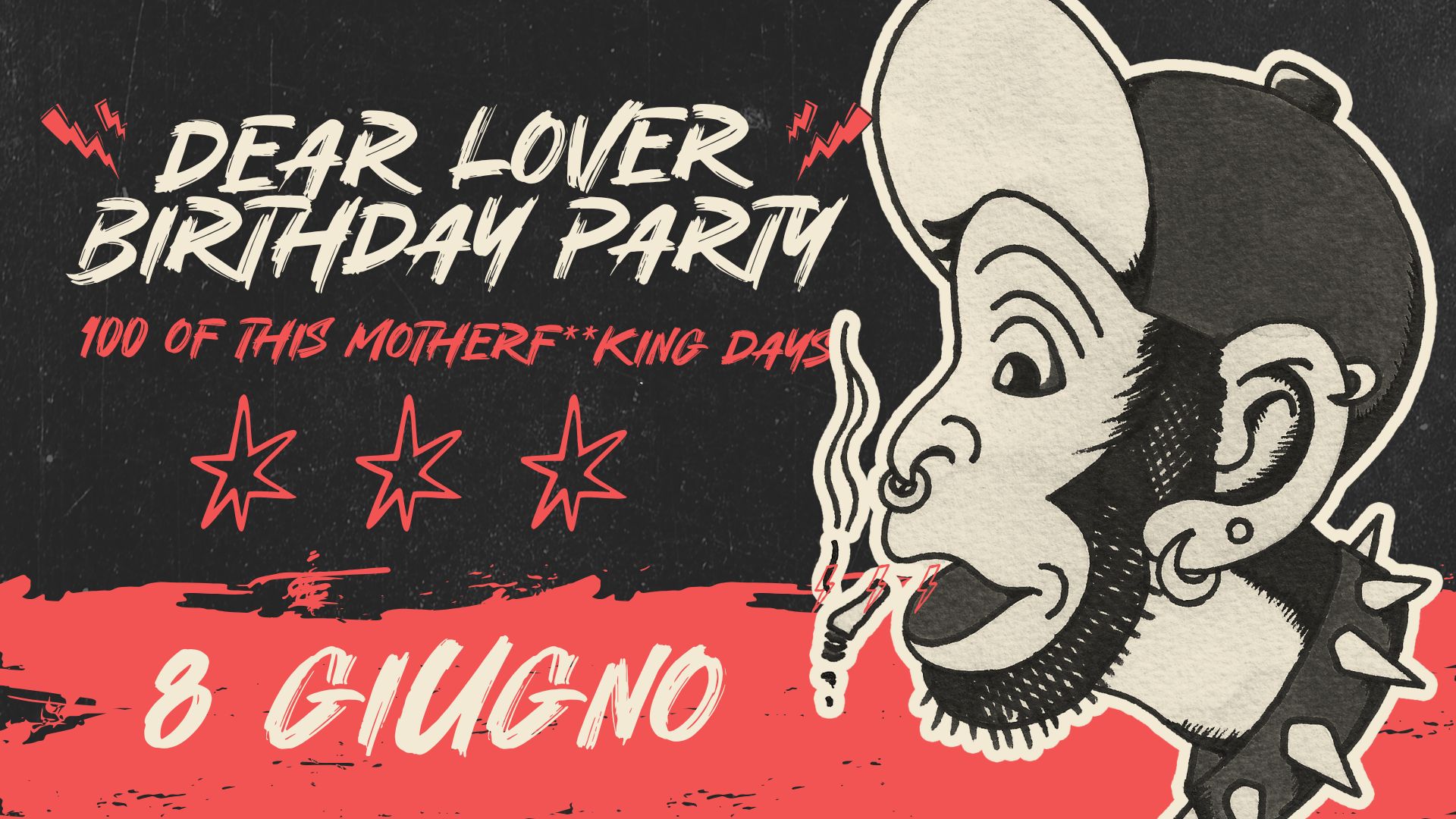 Dear Lover Birthday Party copertina evento